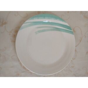 Royal Doulton 1815 Bold Turquoise Brushstroke Porcelain Dinner Plate 11 Inch NEW